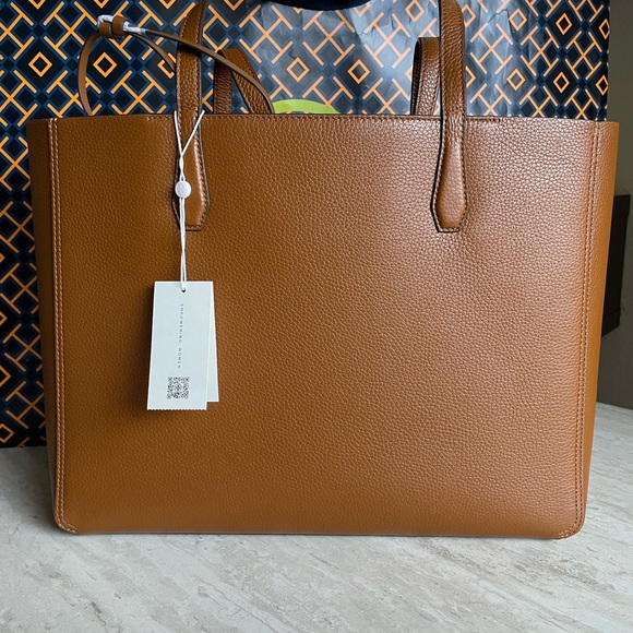 New , tory burch large blake tote & clutch - Picture 4 of 15